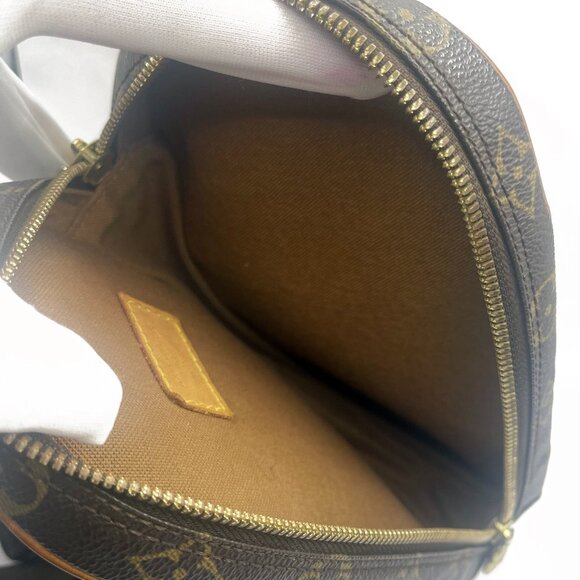 Authentic Louis Vuitton Monogram Gange Pochette Crossbody Bag Bum Shoulder Bag - Picture 9 of 14